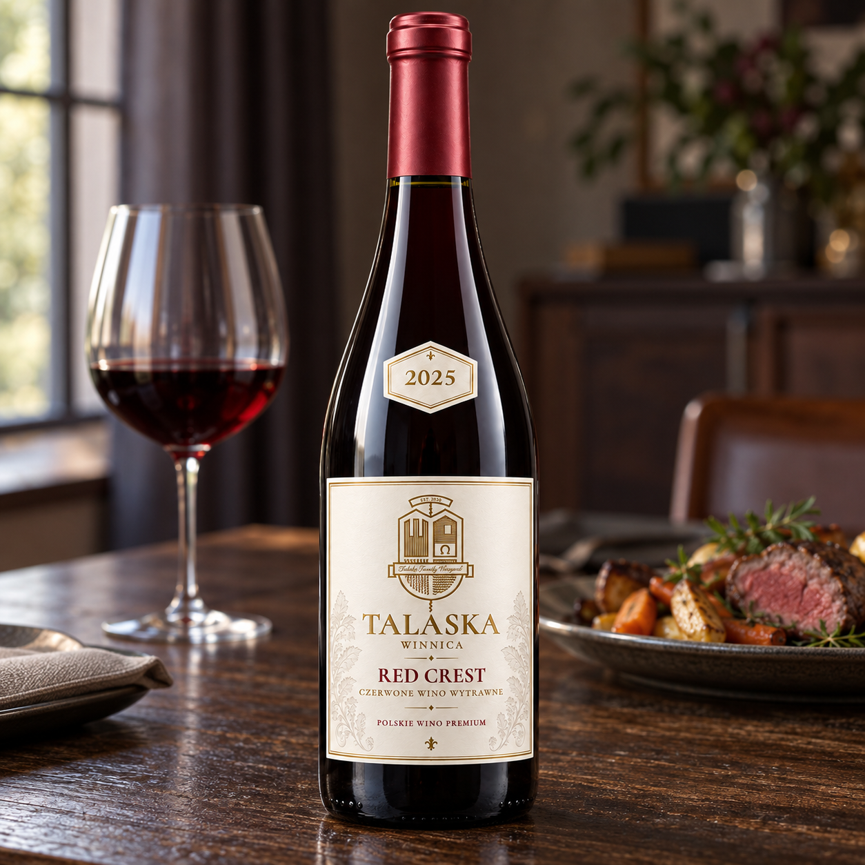 Wino Red Crest - obrazek 2